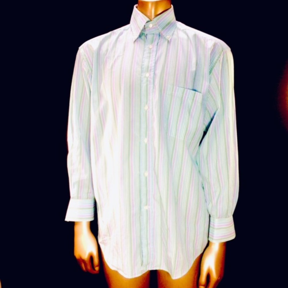 Canali Striped Button Down Shirt - Italy